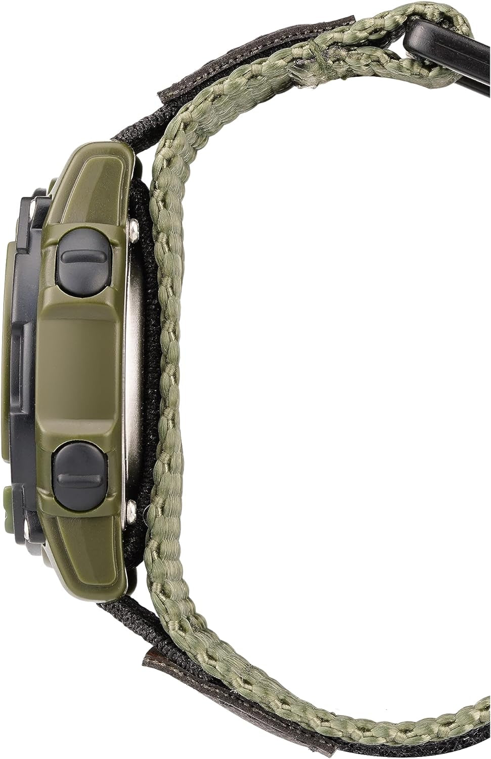 Unisex Digital Chronograph Watch with Nylon Strap, Model 45-7004