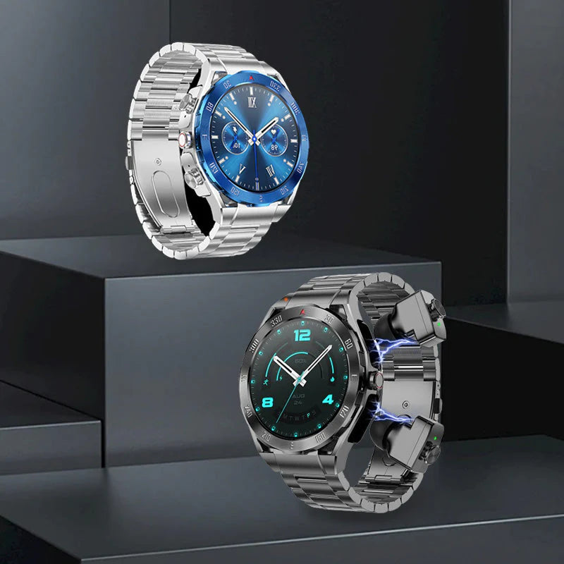 🔥Multi-Function Smartwatch - Watch & Earbuds 2-In-1
