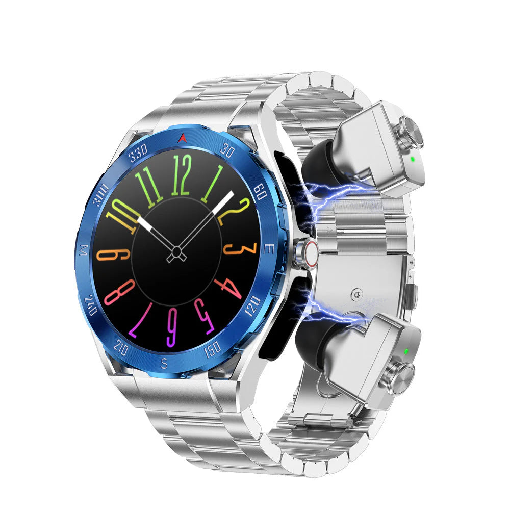 🔥Multi-Function Smartwatch - Watch & Earbuds 2-In-1