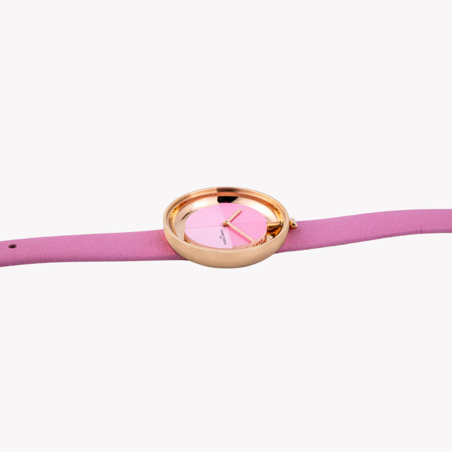 Pierre Cardin Women's Pink Leather Watch, Rose Gold Case | CMA.0004-2