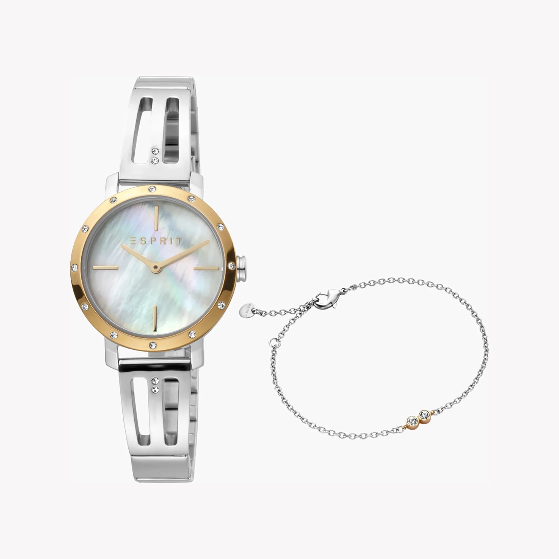 Esprit Women's Stainless Steel Watch, White Mother of Pearls | ES1L123M0078-0