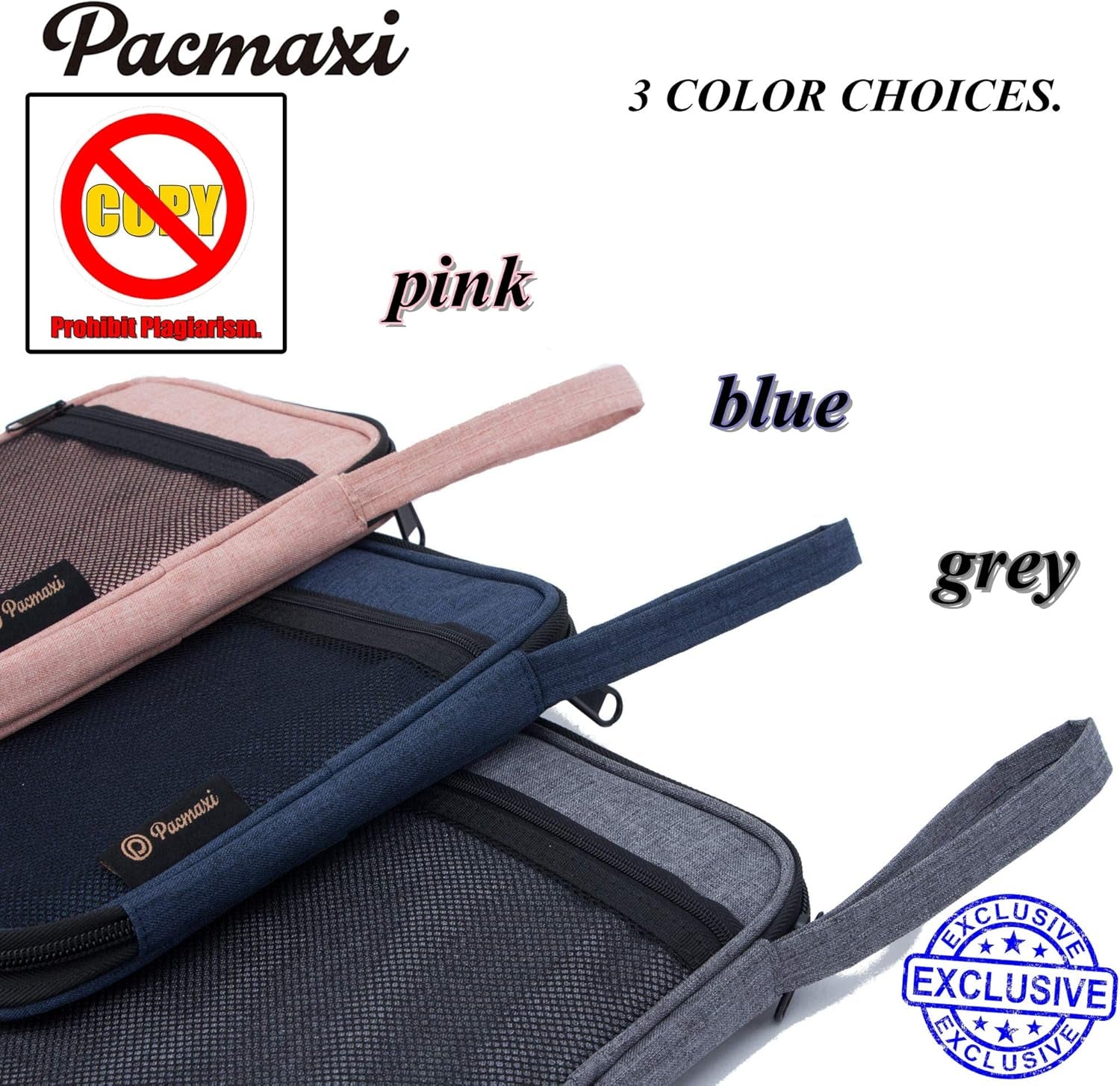 Watch Band Storage Organizer for 10 Bands - Travel Carrying Case in Dark Gray