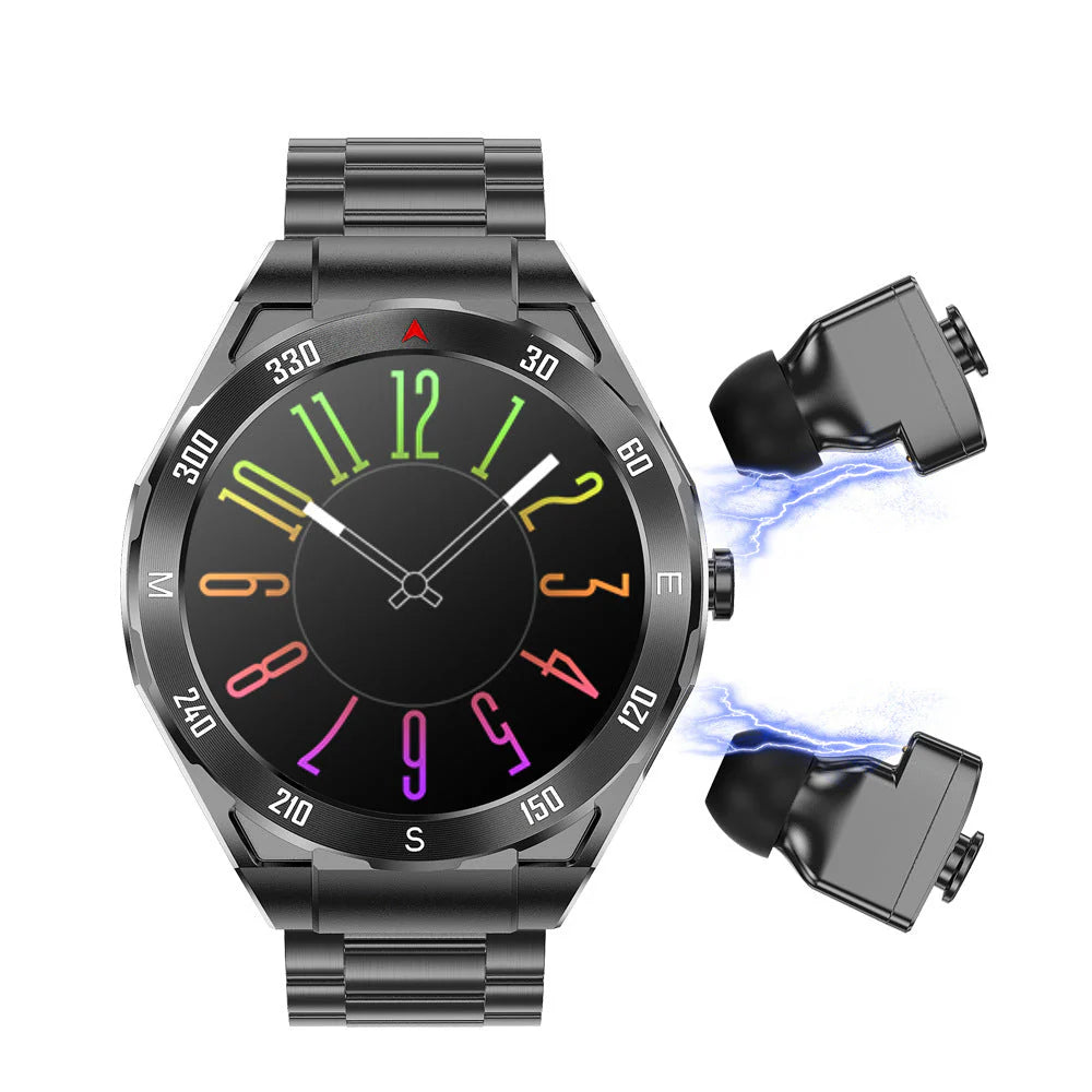 🔥Multi-Function Smartwatch - Watch & Earbuds 2-In-1
